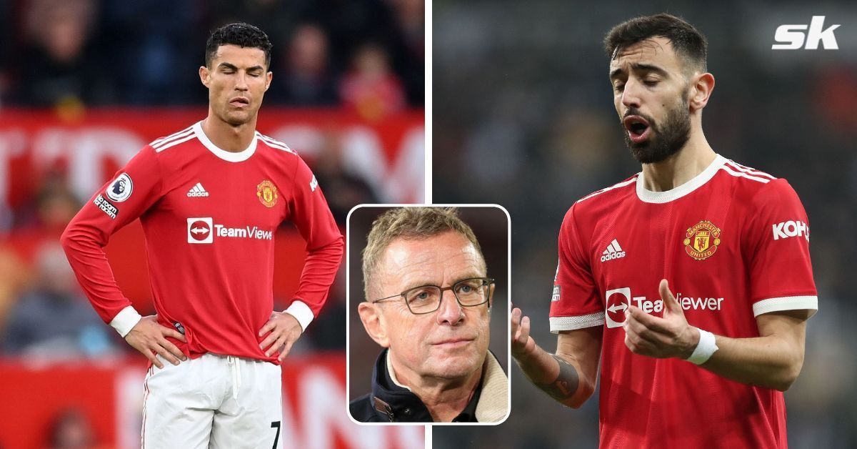 Ralf Rangnick will feel hard done by the missed penalty and offside decision