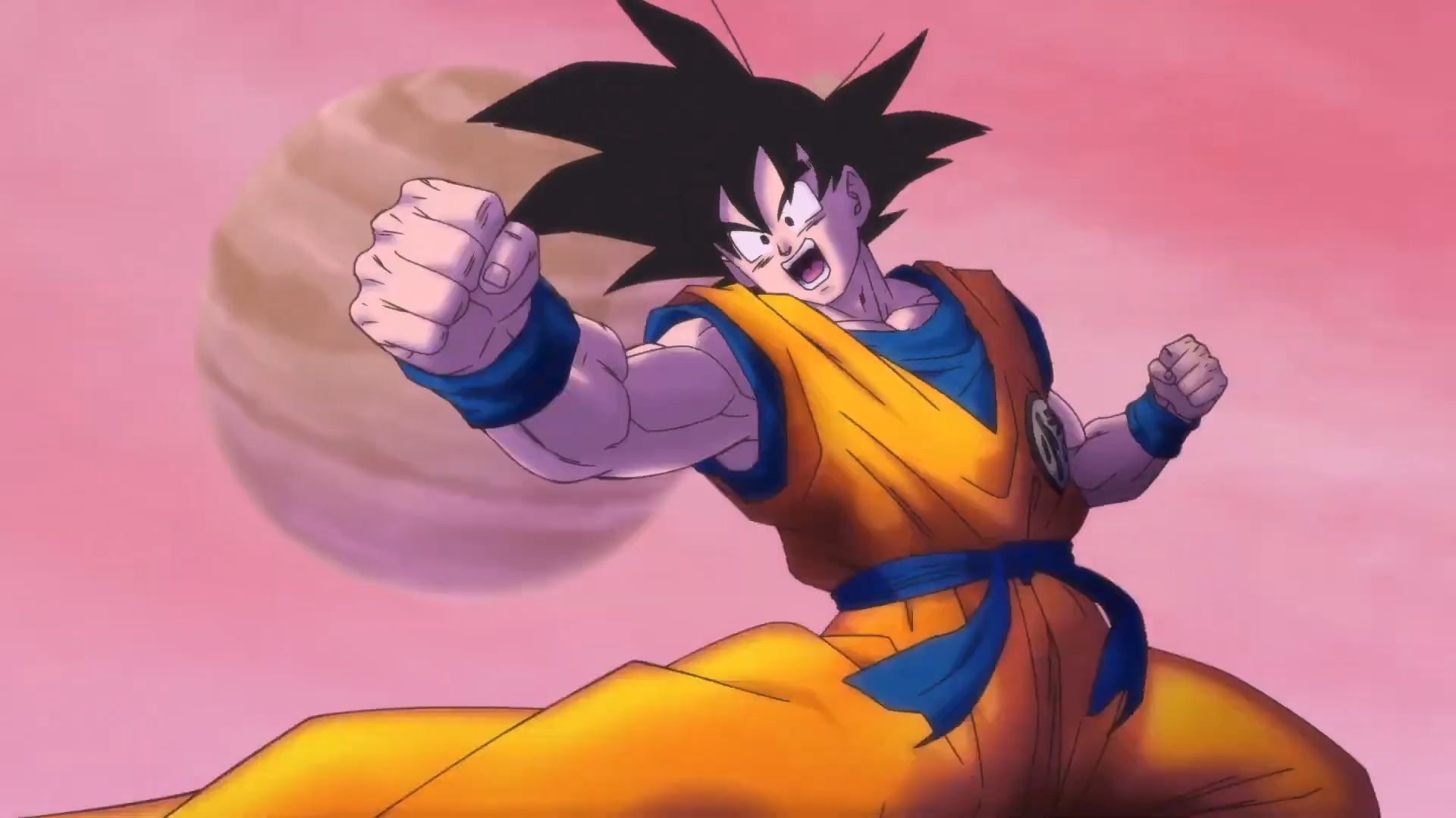 Goku as seen in one of the film&#039;s trailers (Image via Toei Animation)
