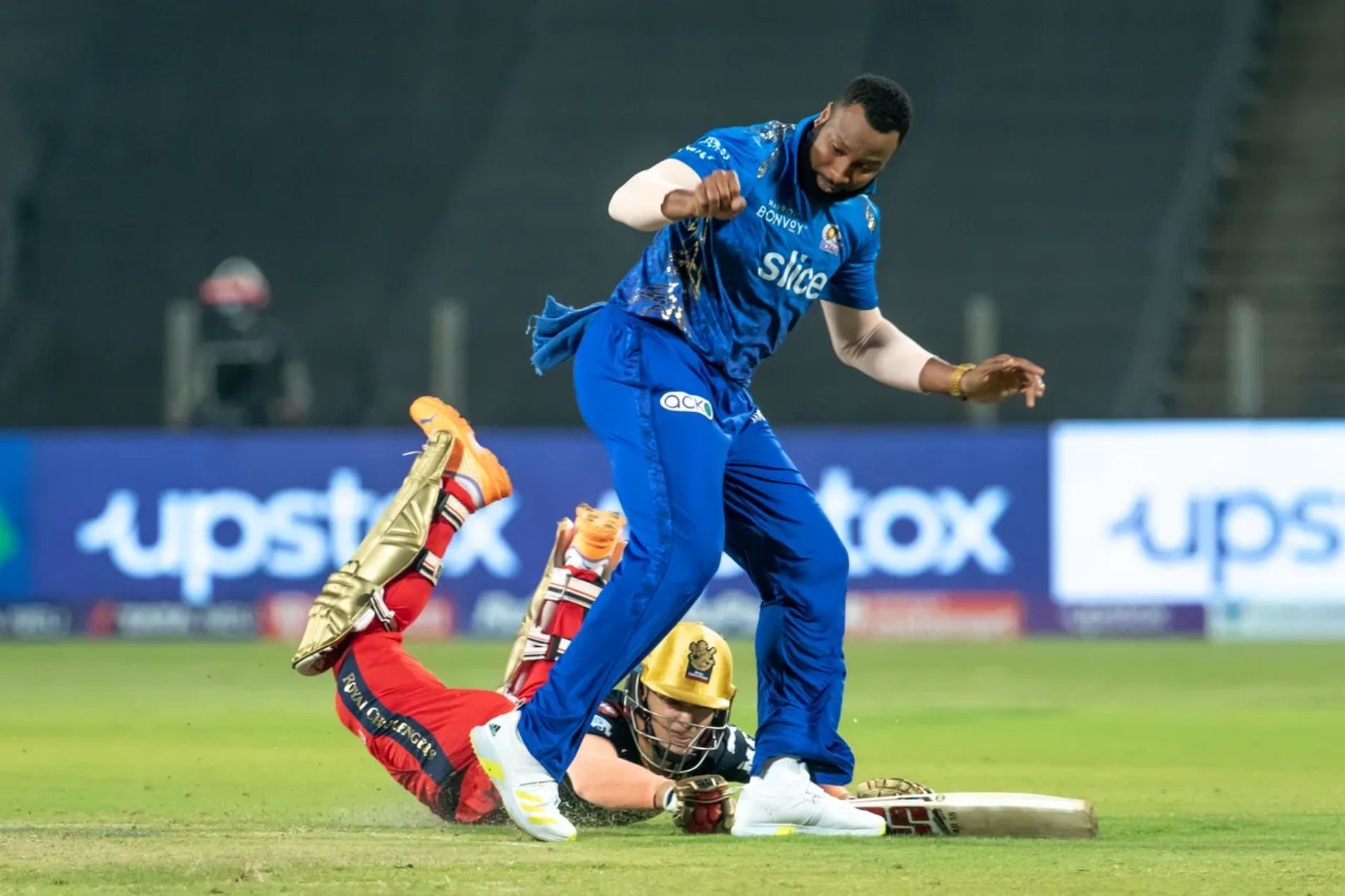 Kieron Pollard has not had a great IPL 2022 so far. Pic: IPLT20.COM