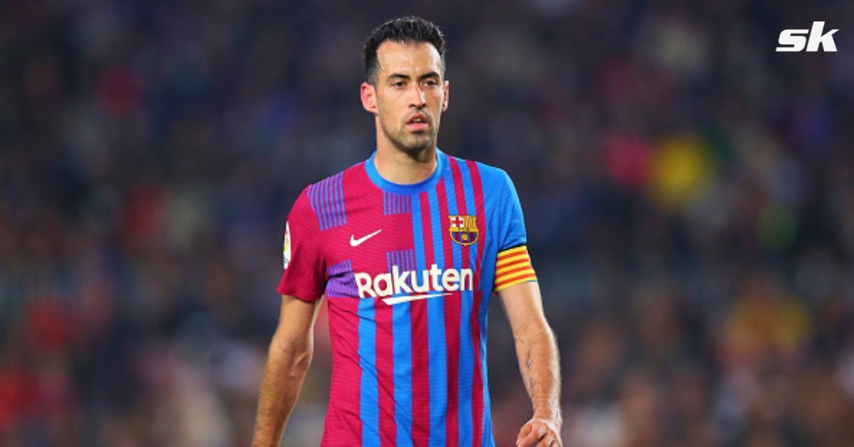 Barcelona midfielder Sergio Busquets