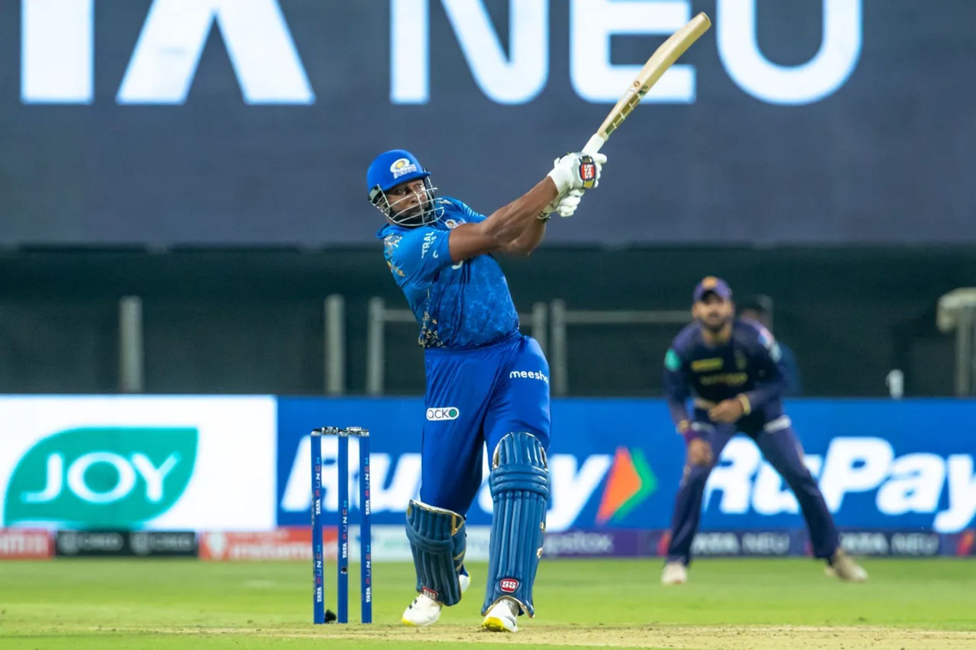 Mumbai Indians all-rounder Kieron Pollard. Pic: IPLT20.COM