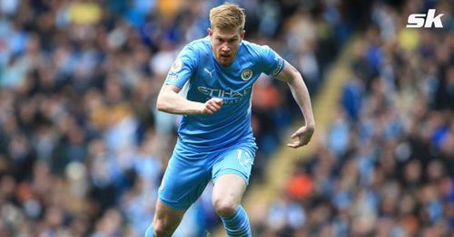 Kevin De Bruyne was on the scoresheet for Manchester City today