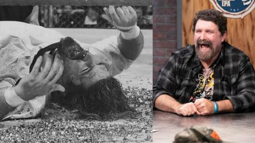 Mick Foley is a WWE Hall of Famer