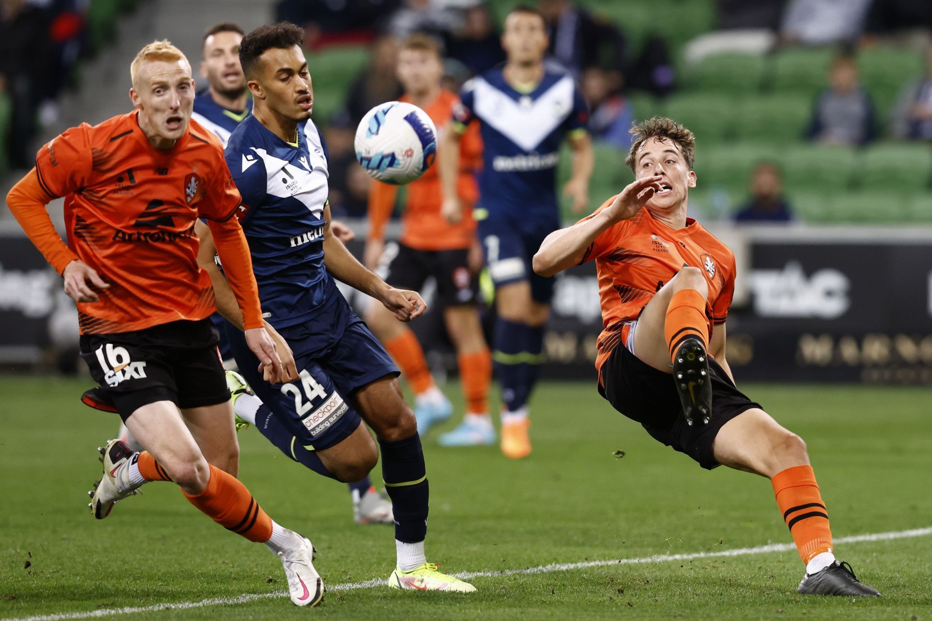 Melbourne Victory take on Brisbane Roar this week