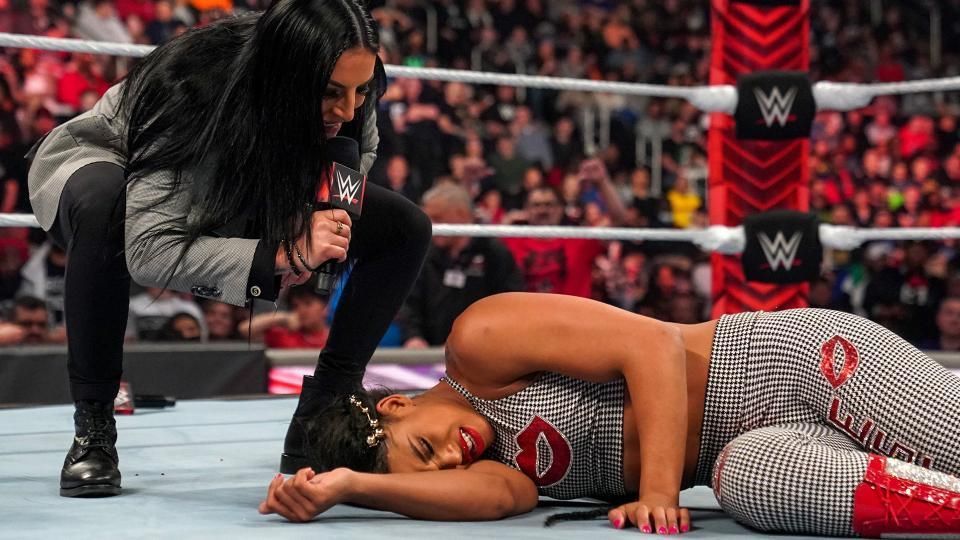 Bianca Belair found an unlikely challenger after her match