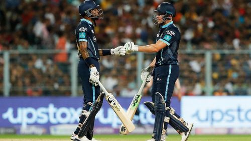 Miller and Pandya put on an unbeaten 106-run partnership for the fourth wicket