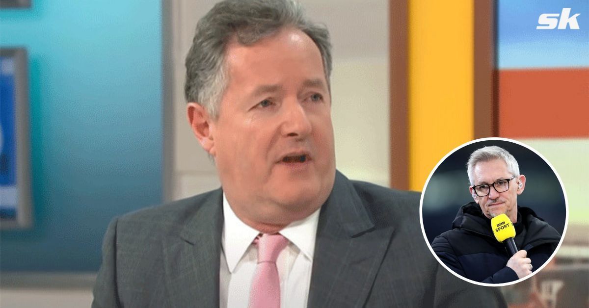 Gary Lineker has taken a dig at Piers Morgan for his comments about his preferred front three for Arsenal next season