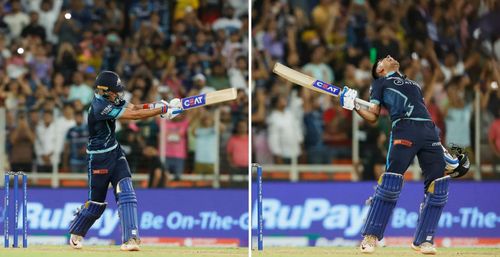 Shubman Gill smacked a six to win the title for maiden IPL title (Credit: BCCI/IPL)