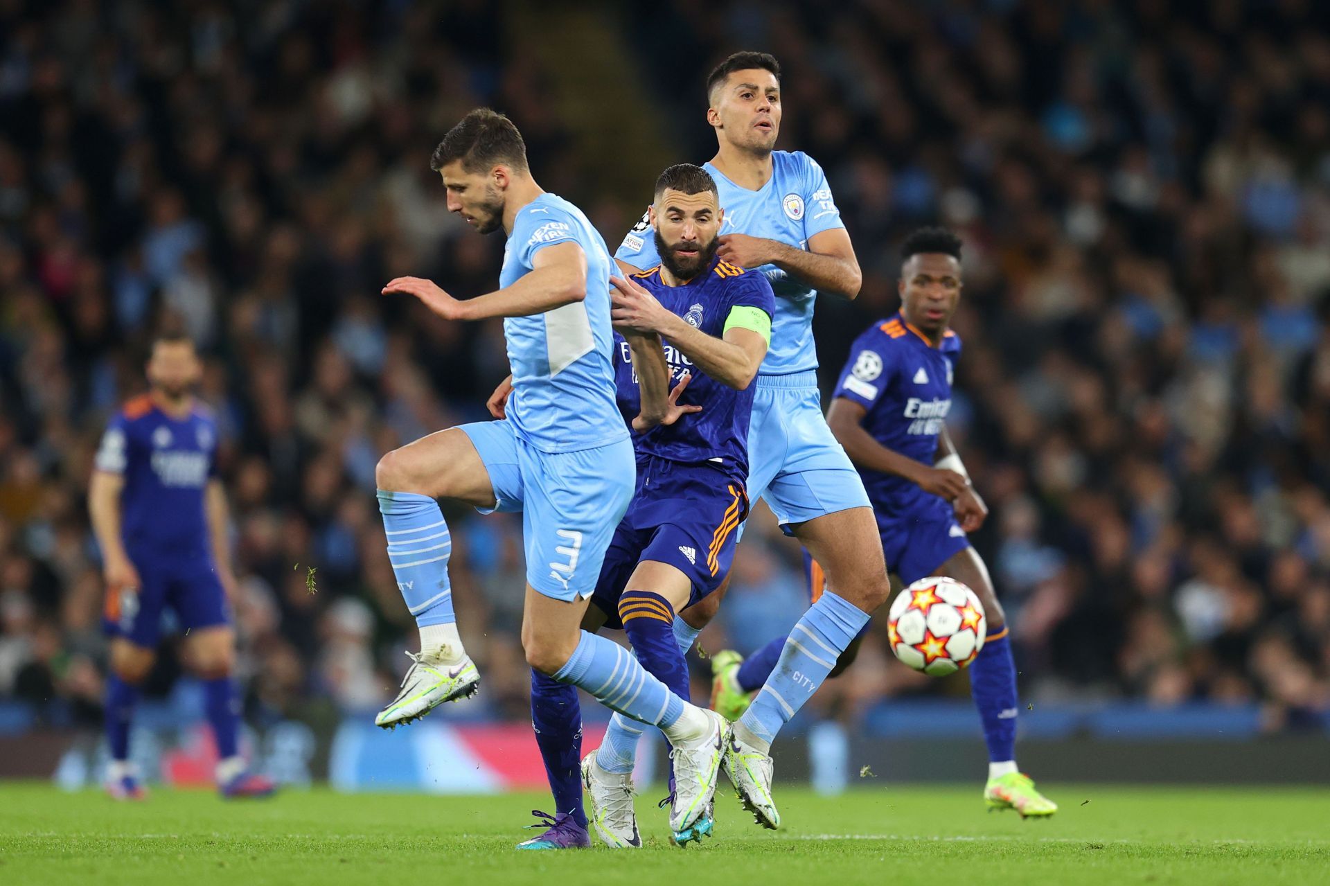 Manchester City v Real Madrid Semi Final Leg One - UEFA Champions League