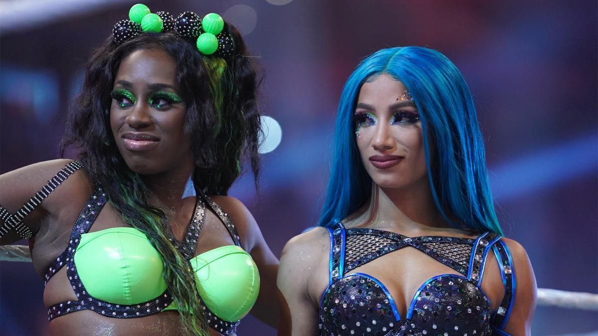 Sasha Banks and Naomi on WWE RAW