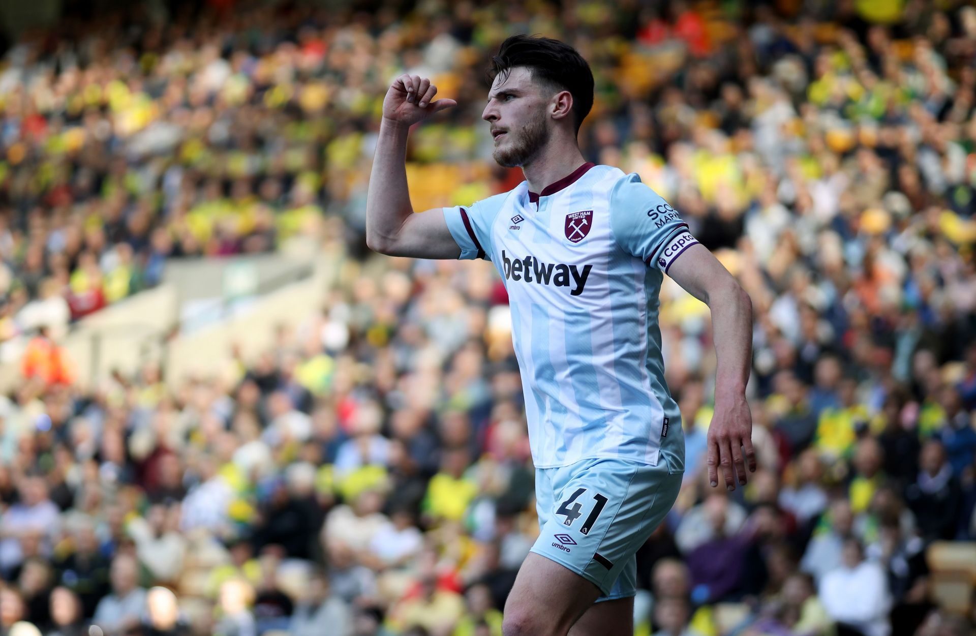 Declan Rice wants to leave West Ham United.
