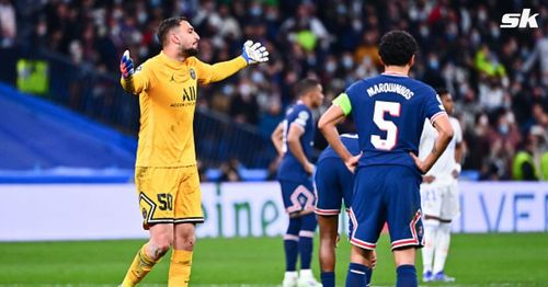 Paris Saint-Germain goalkeeper Gianluigi Donnarumma