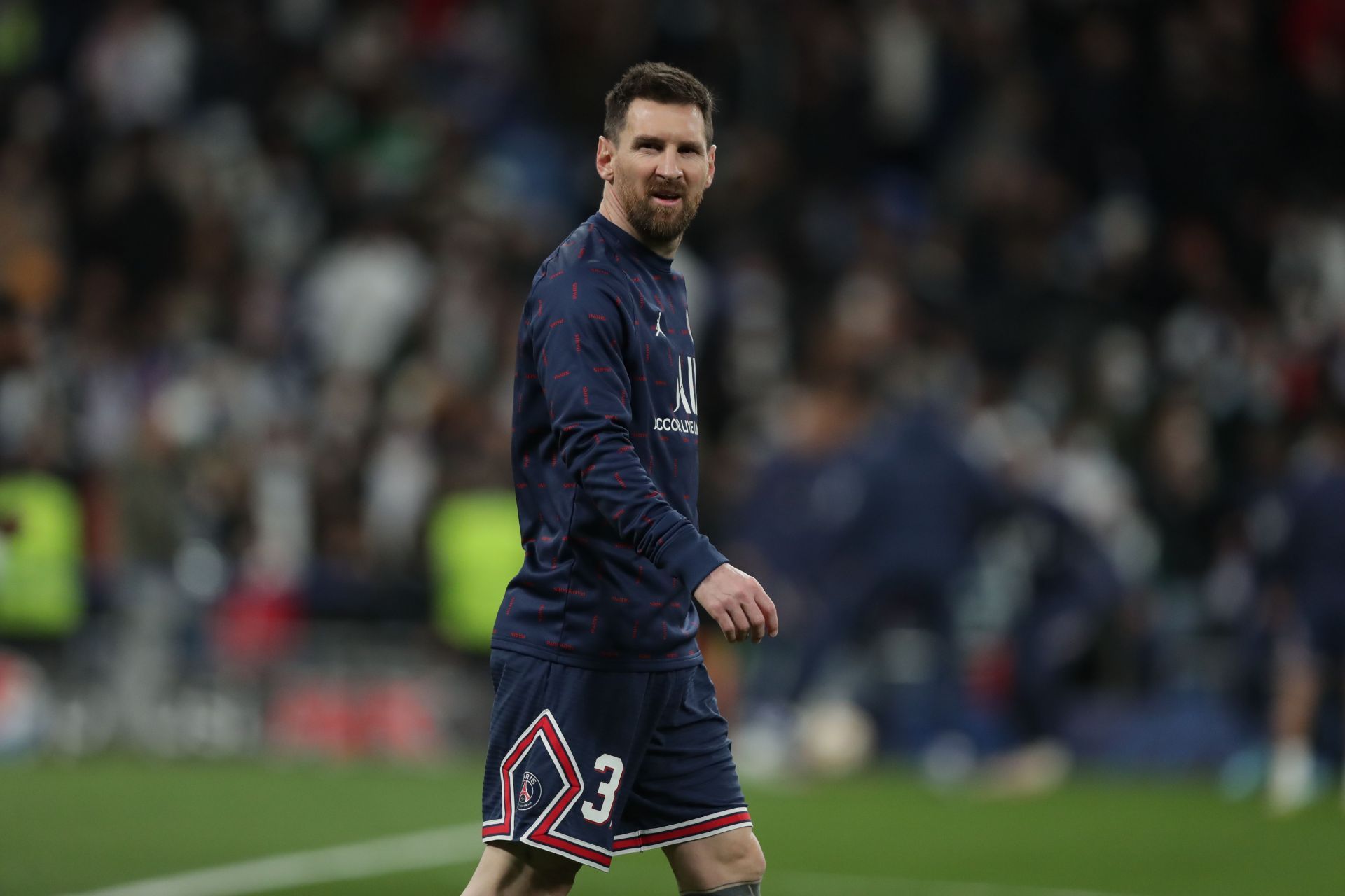 Lionel Messi was reunited with Neymar at the Parc des Princes last summer.