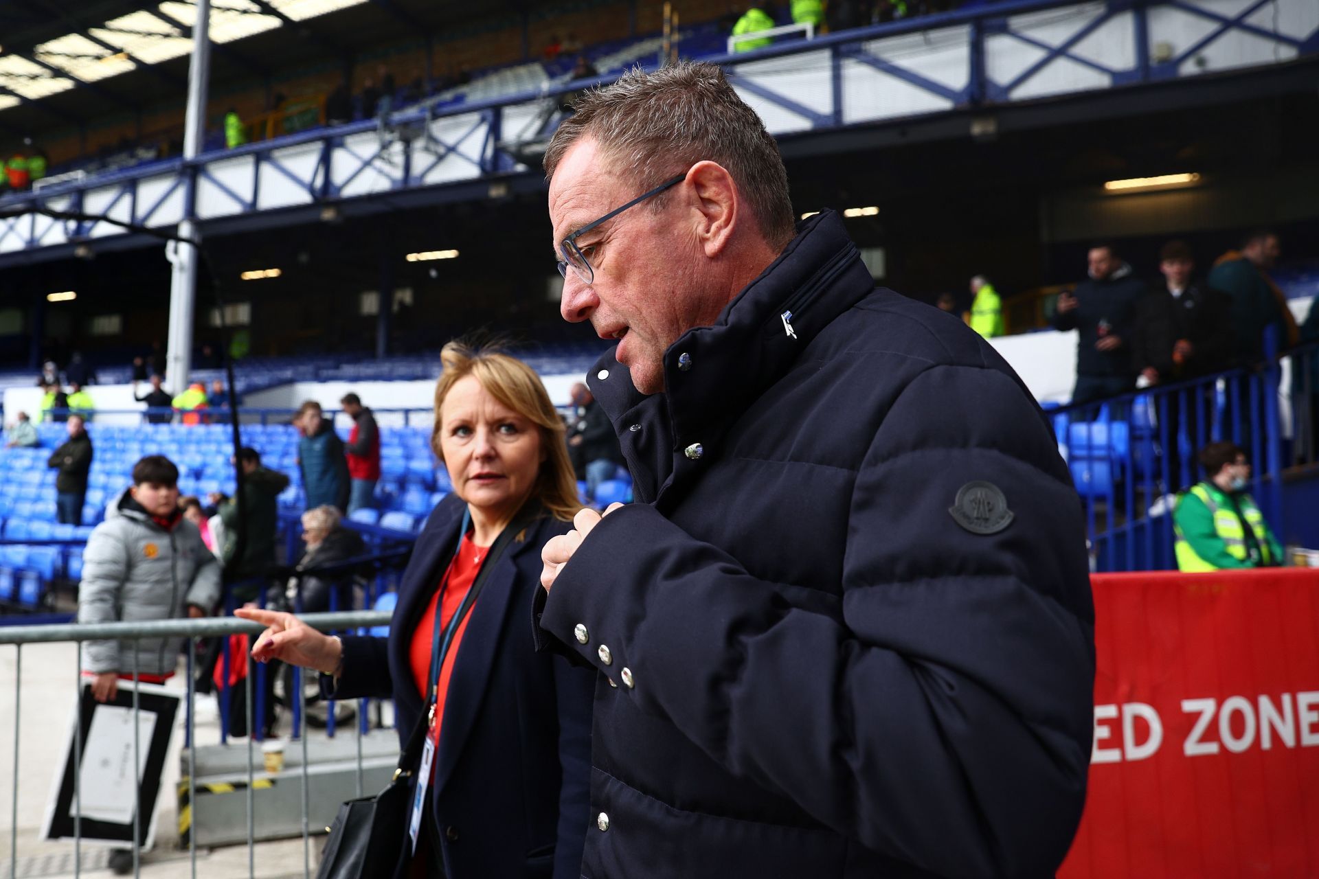 Manchester United interim manager Ralf Rangnick