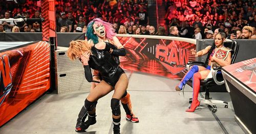 Asuka, Becky Lynch, and Bianca Belair