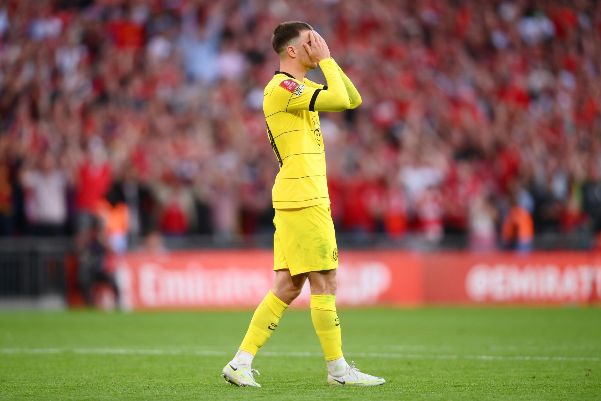 Mason Mount has lost six consecutive finals at Wembley Stadium