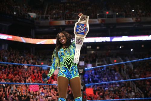 Naomi is one-half of the WWE Women's Tag Team Champion!