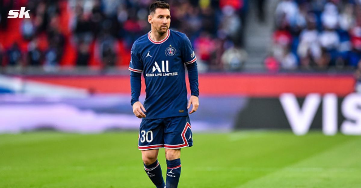 Messi hit the post twice for PSG on the night