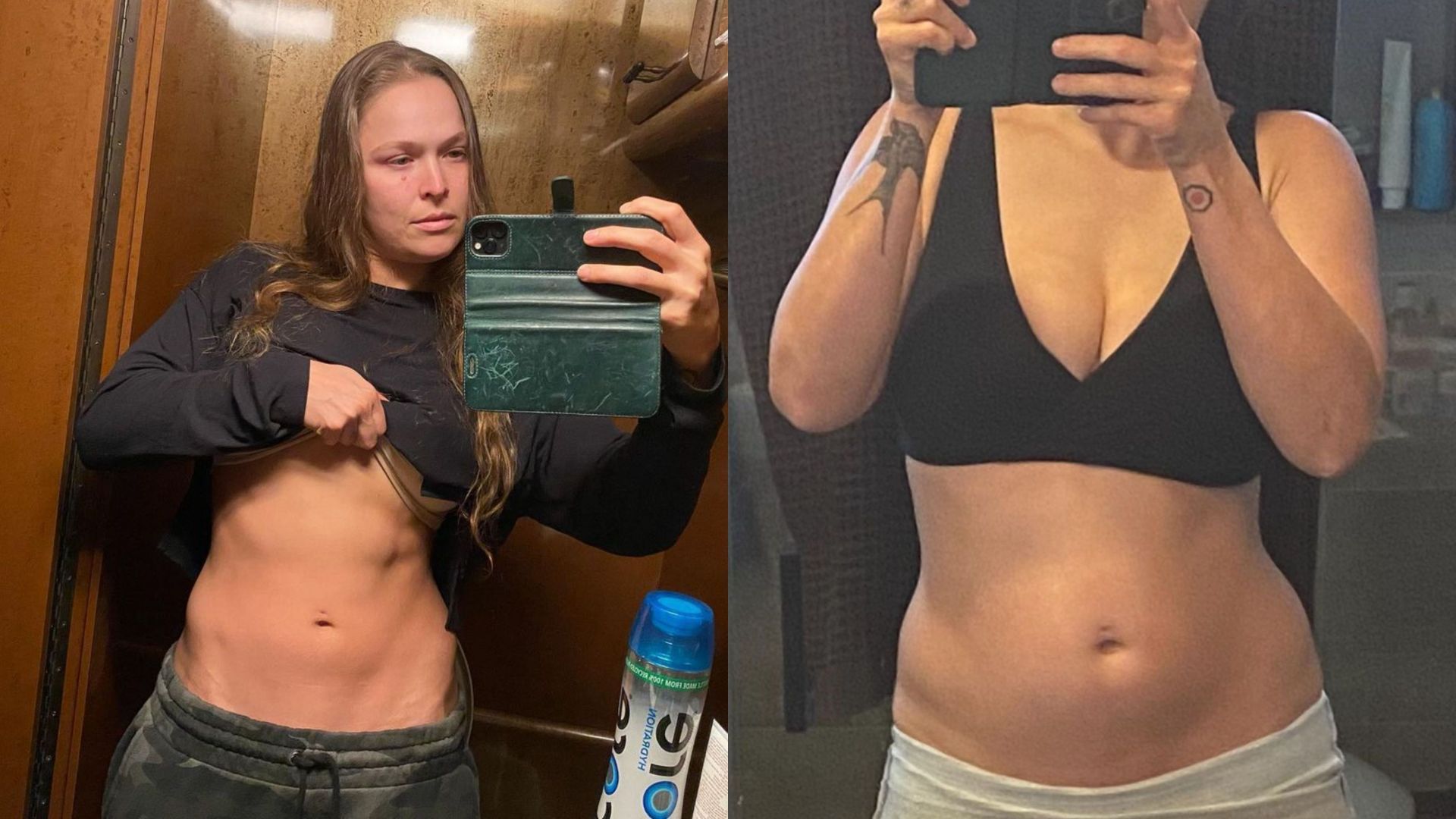 Ronda Rousey has undergone an incredible body transformation