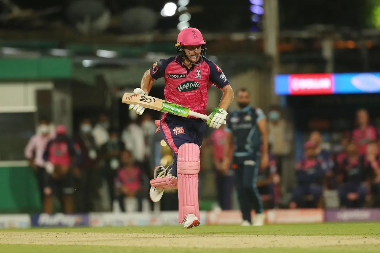 RR's Jos Buttler in Qualifier 1 of IPL 2022