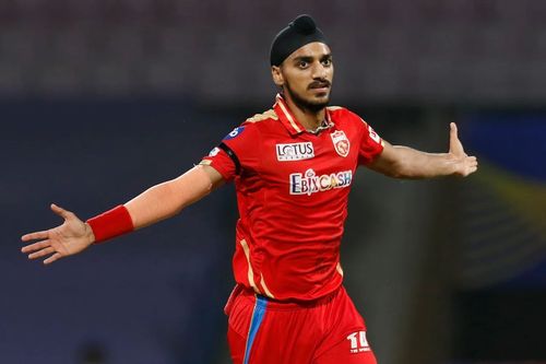 Arshdeep Singh during IPL 2022