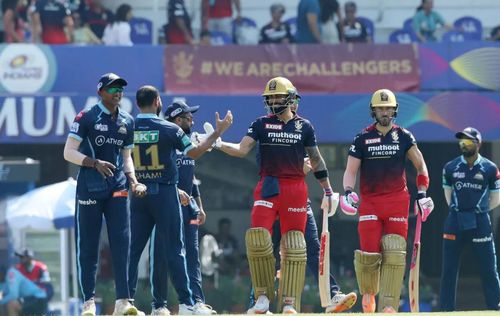 GT and RCB will lock horns in the 67th match of IPL 2022 on Thursday (Pic: IPLT20.com)