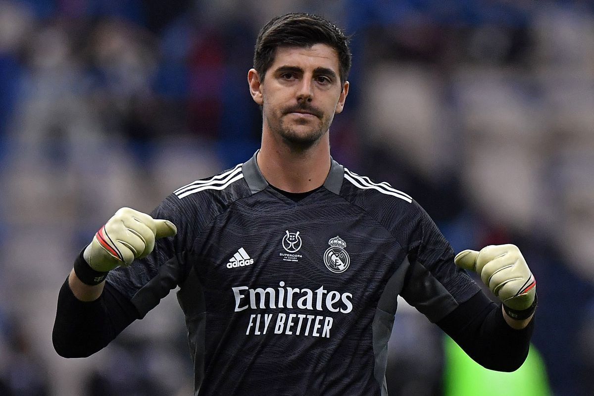 Courtois was superb under the bar for Real Madrid
