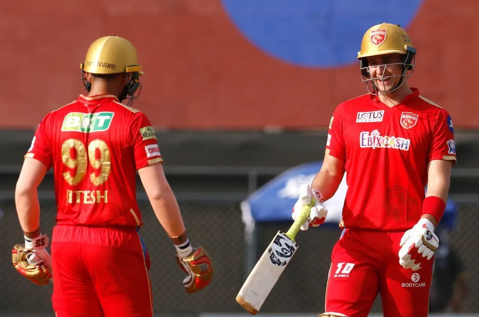 Jitesh Sharma and Liam Livingstone added 50 runs in four overs [P/C: iplt20.com]