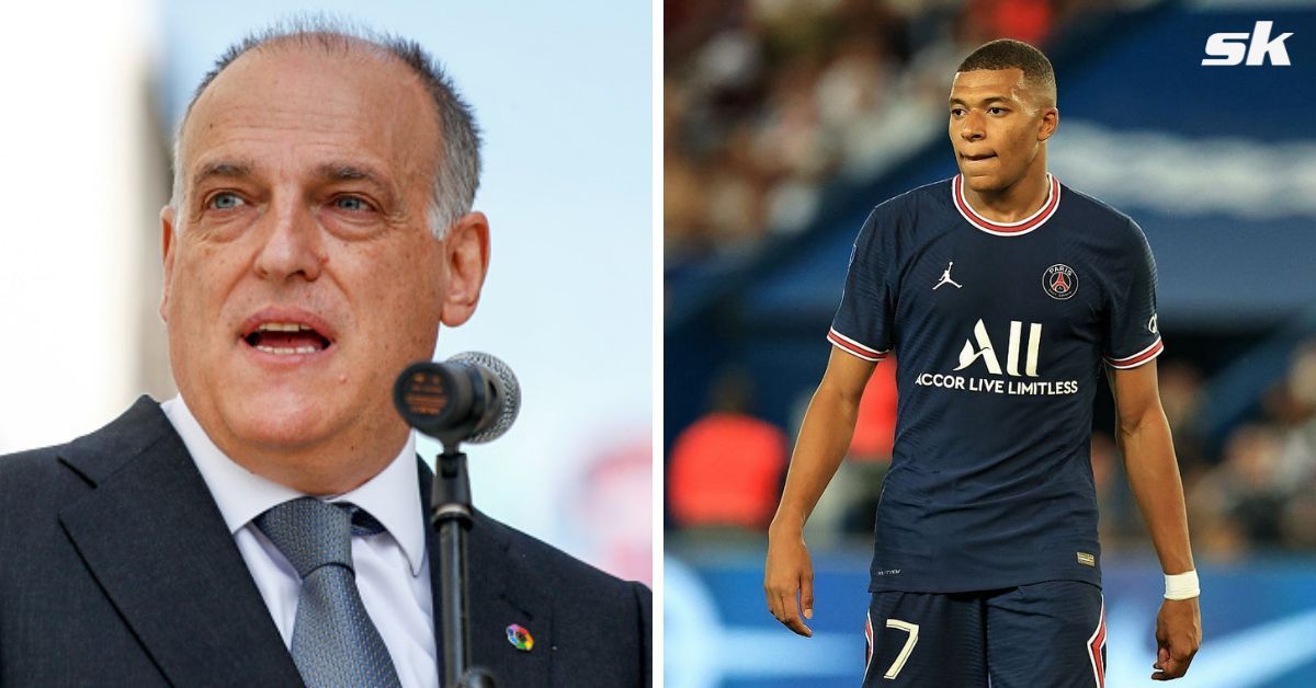 Tebas angry with Mbappe&#039;s renewal