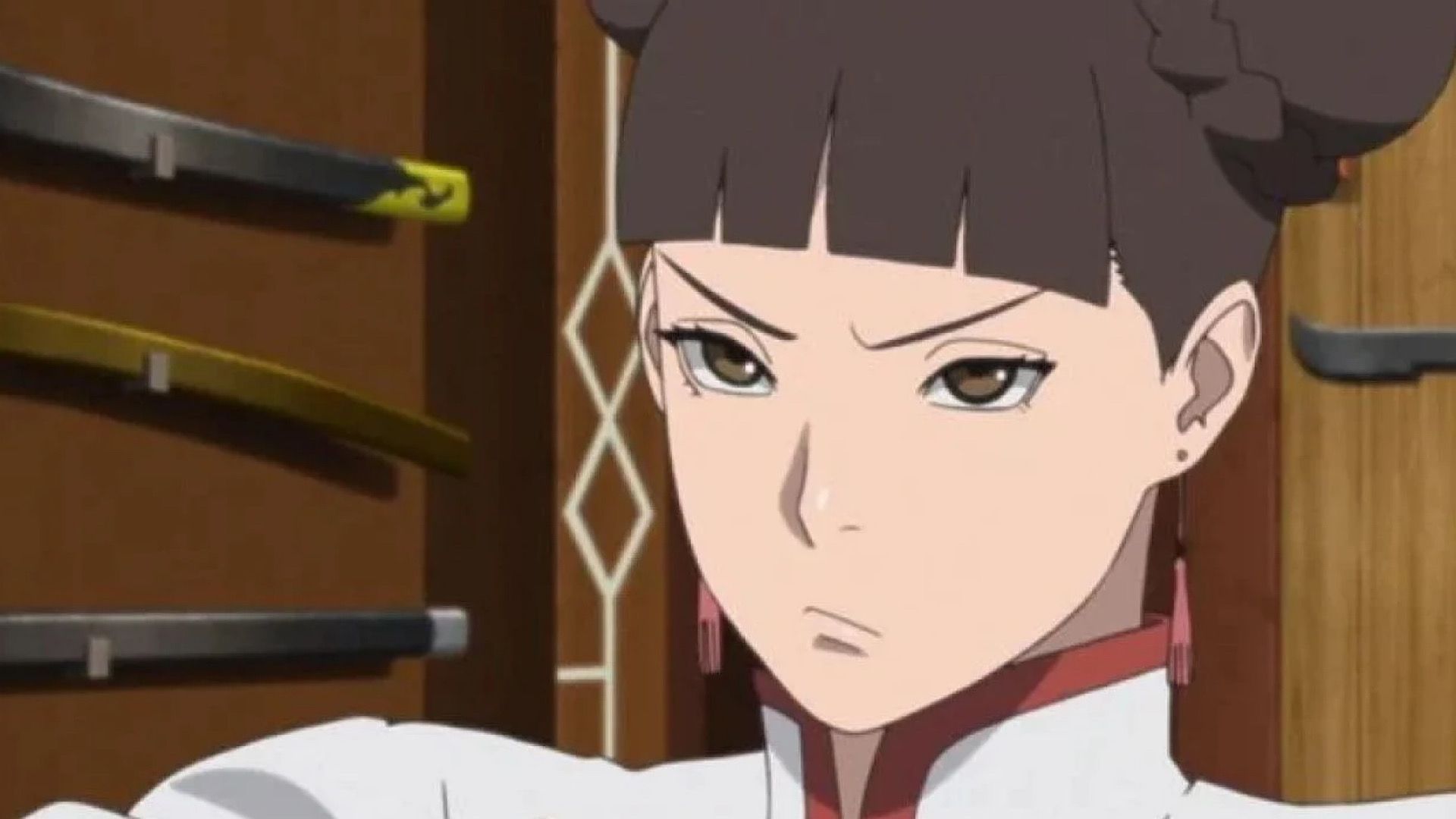 Tenten is a side character in Naruto (Image via Boruto Anime)