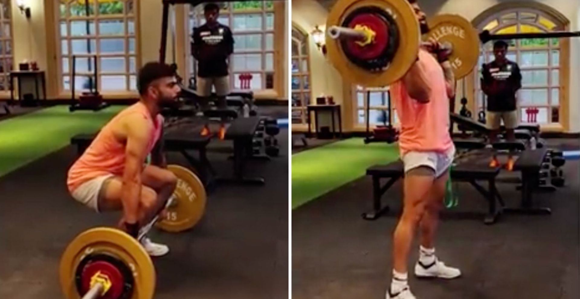 Virat Kohli undergoes power training ahead of RCB&#039;s next tie (Credit: Twitter)