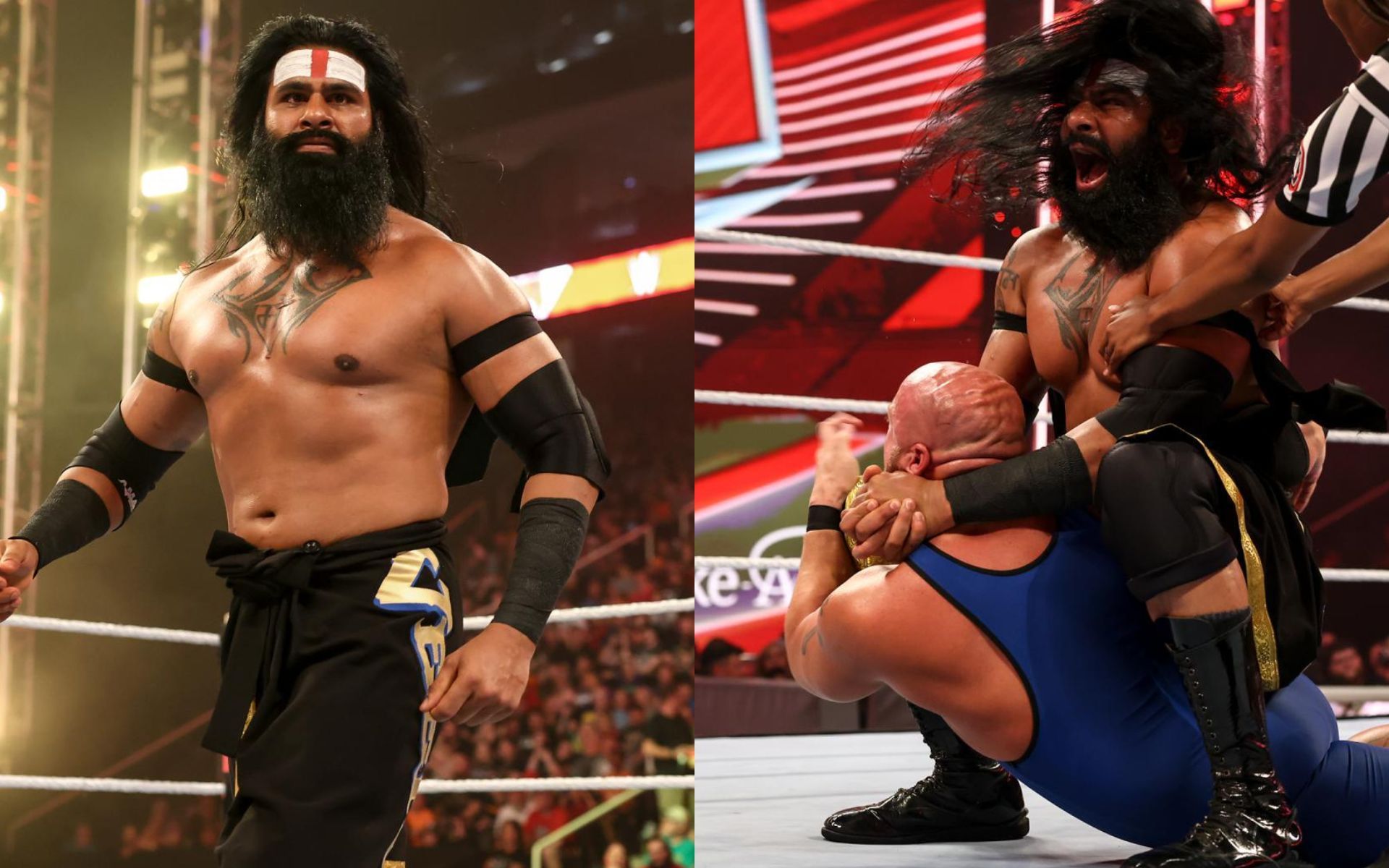 Veer Mahan destroyed his opponent on RAW last week