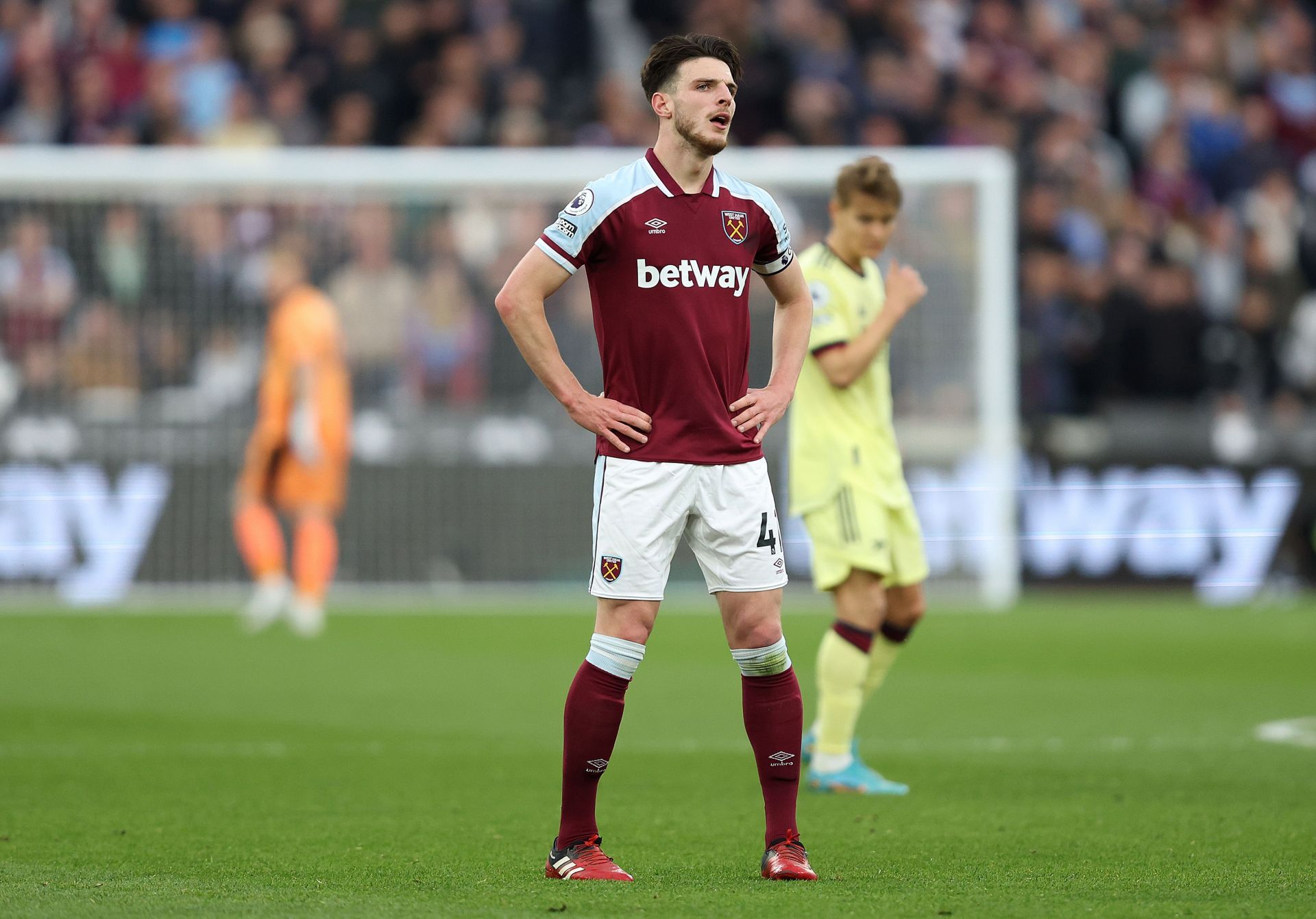 Declan Rice has admirers at Old Trafford.