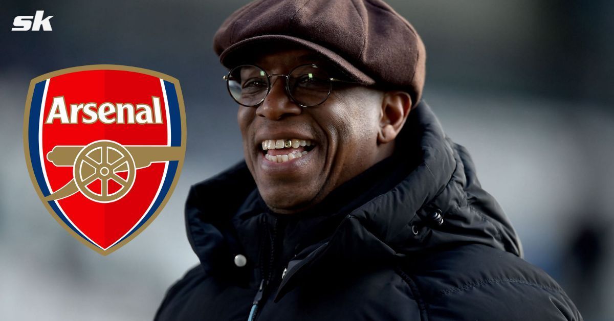 Former Arsenal striker - Ian Wright Enter caption