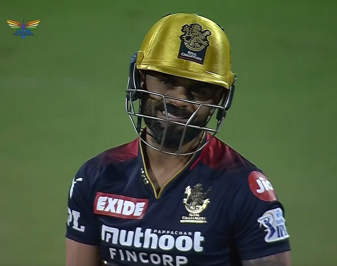 The wry smile from Kohli that his fans are becoming used to in the ongoing edition of the IPL