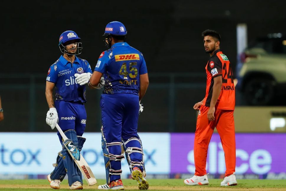 Rohit Sharma and Ishan Kishan have opened the batting throughout IPL 2022 for MI