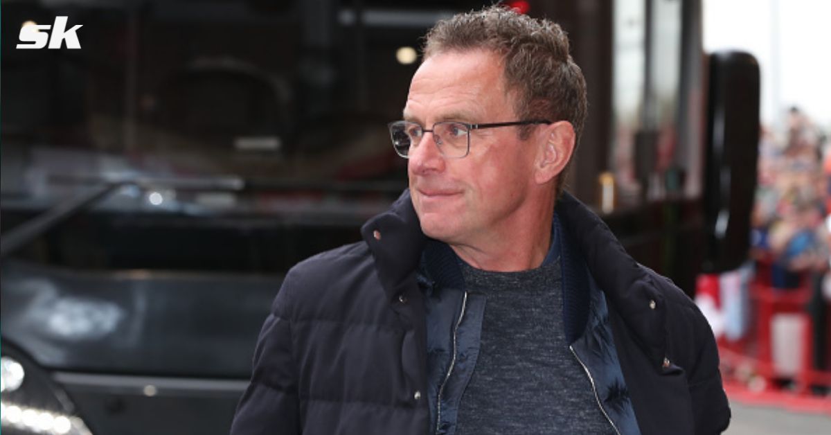 Manchester United interim boss Ralf Rangnick