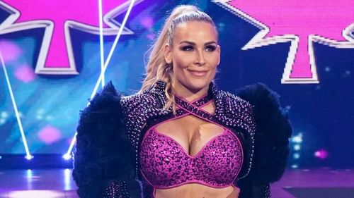 Nattie had a humorous response to a fan tweet