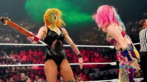 Becky Lynch and Asuka are in the midst of a feud