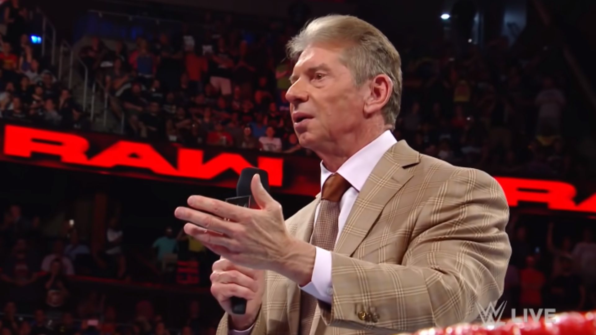 WWE Chairman and CEO Vince McMahon