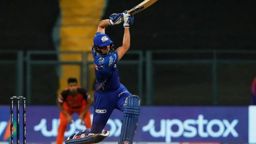 Tim David has made the most of the limited opportunities that he got for MI this season. (P.C.:iplt20.com)