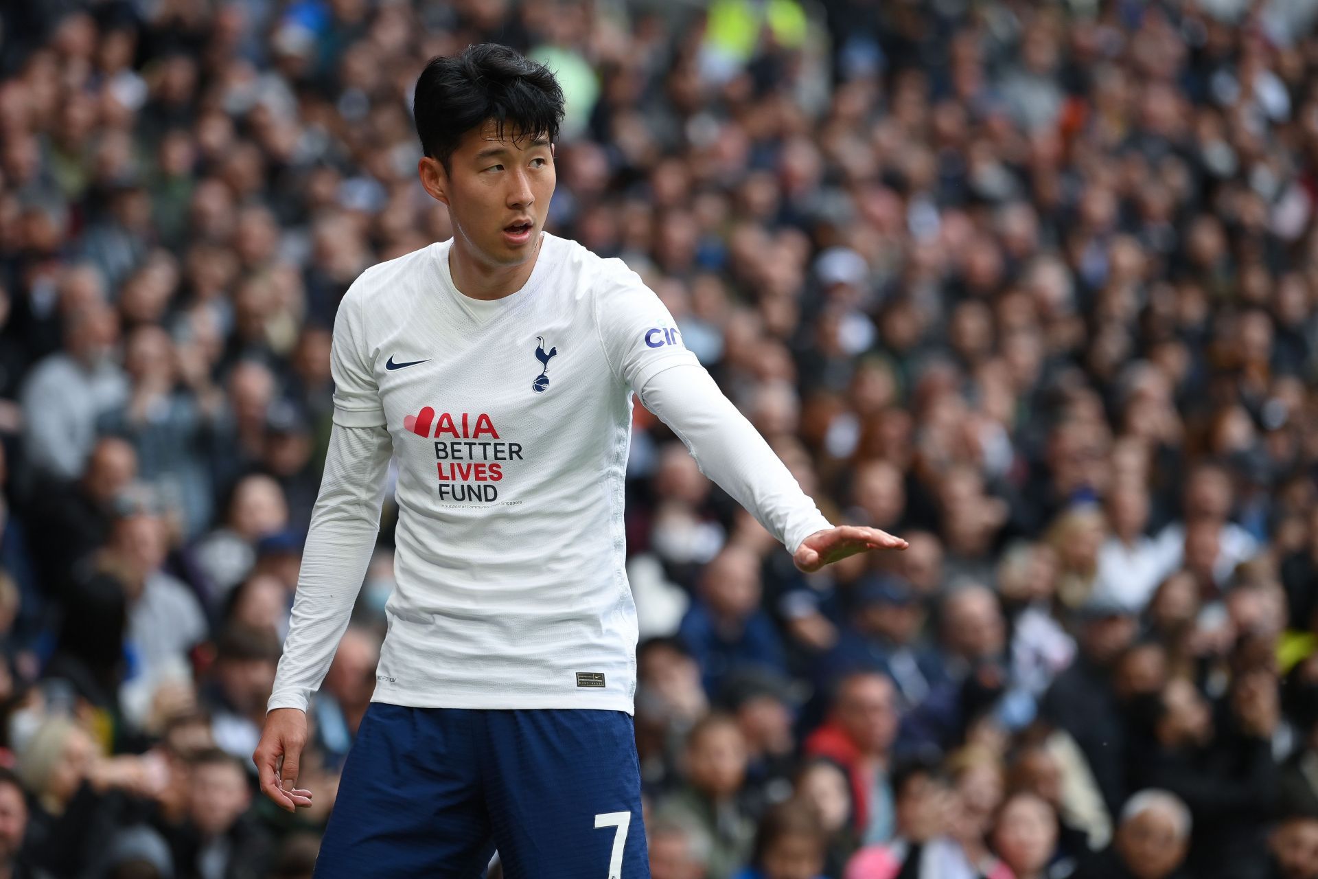 Son has scored 20 league goals this season