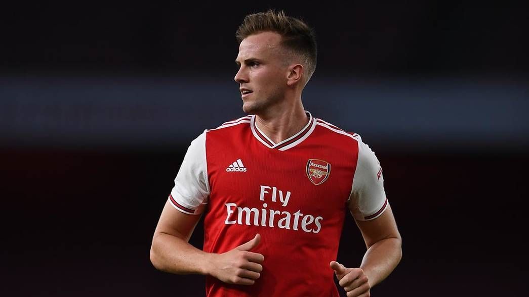 Rob Holding scored the opening goal for the Gunners