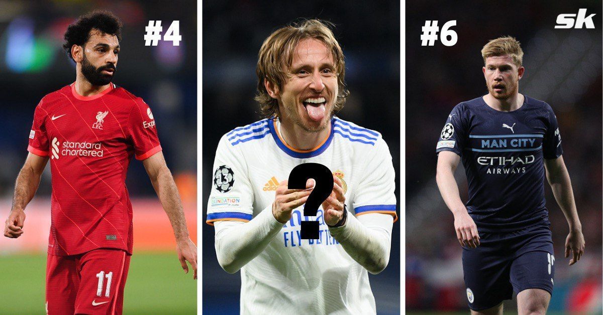 Salah, Modric, and De Bruyne impressed in the 2021-22 Champions League