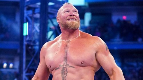 Brock Lesnar lost the WWE Championship at WrestleMania 38