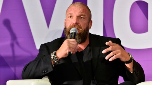 Triple H spoke to Mike Chioda about retiring from refereeing.