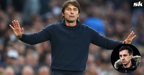 Gary Neville gives speculates on Antonio Conte's future amid PSG links