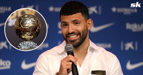 Sergio Aguero believes Kaim Benzema should win the Ballon d'Or this year.