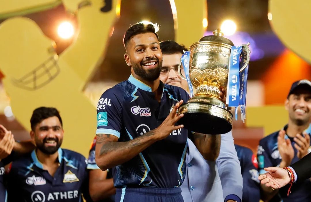 Hardik Pandya led the Gujarat Titans to the IPL 2022 title. [P/C: iplt20.com]