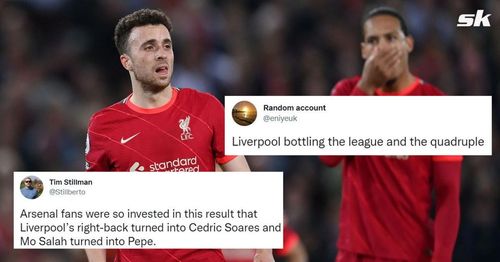 Twitter reacts to the Reds dropping points in the Premier League.